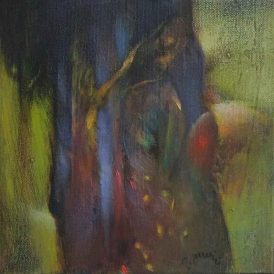 "isimsiz" eseri SERDAR LEBLEBİCİ tarafından 20x20 cm ölçülerinde yapılmıştır.