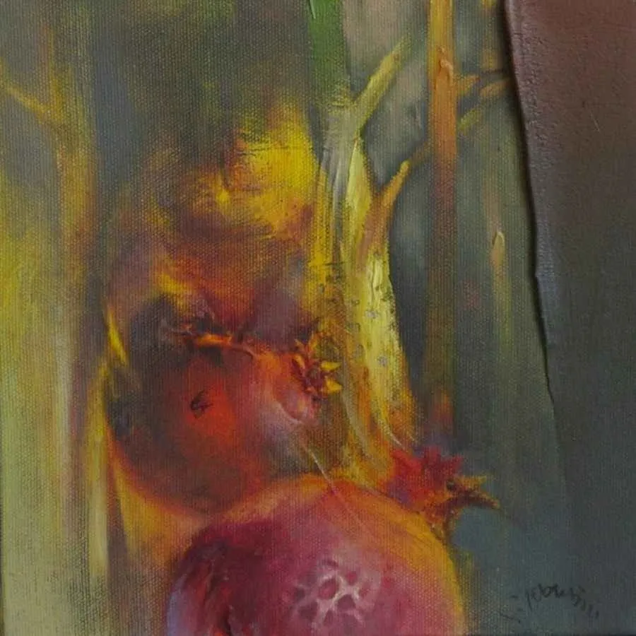 "isimsiz" eseri SERDAR LEBLEBİCİ tarafından 20x20 cm ölçülerinde yapılmıştır.