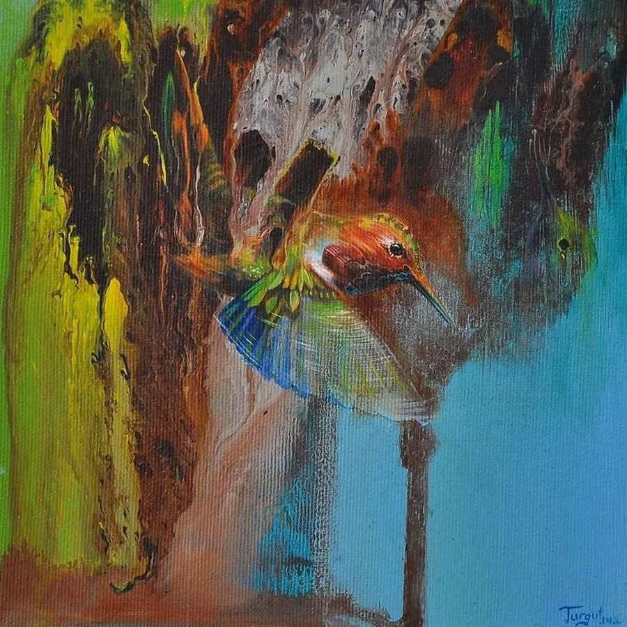 yakınlaştır "isimsiz" eseri TURGUT AKARSU tarafından 20x20 cm ölçülerinde yapılmıştır.