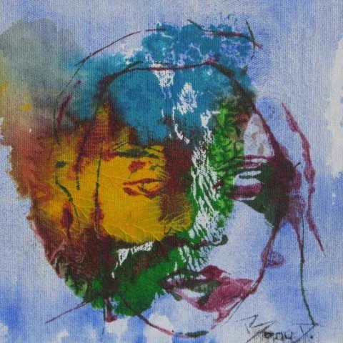 "isimsiz" eseri BANU DEMİRAĞ tarafından 20x20 cm ölçülerinde yapılmıştır.