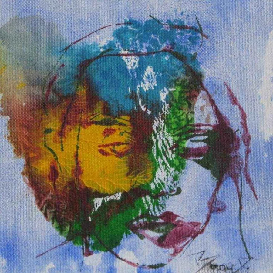 "isimsiz" eseri BANU DEMİRAĞ tarafından 20x20 cm ölçülerinde yapılmıştır.