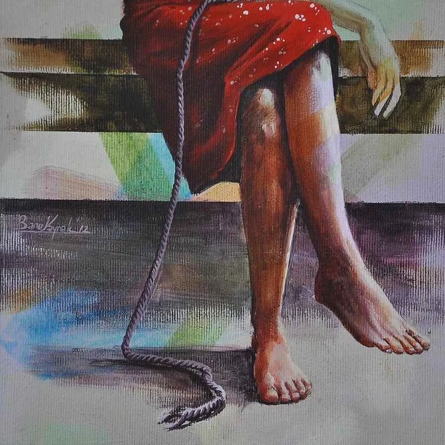 yakınlaştır "isimsiz" eseri BANU KAYNAK tarafından 20x20 cm ölçülerinde yapılmıştır.