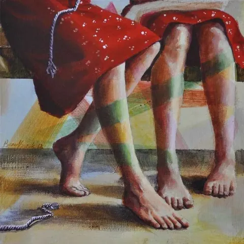 BANU KAYNAK — “isimsiz” "isimsiz" eseri BANU KAYNAK tarafından 20x20 cm ölçülerinde yapılmıştır.