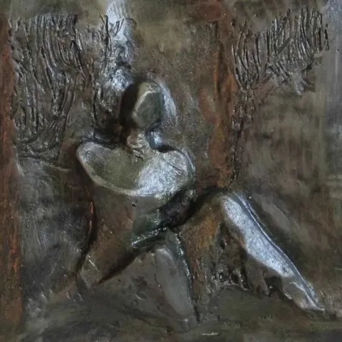 "isimsiz" eseri BELGİN ONAR DURMAZ tarafından 20x20 cm ölçülerinde yapılmıştır.