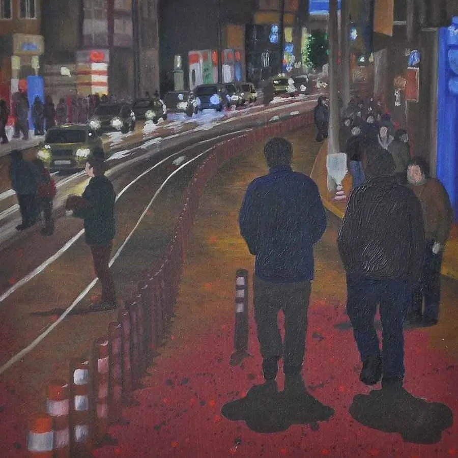 "isimsiz" eseri BURCU AYDIN tarafından 20x20 cm ölçülerinde yapılmıştır.