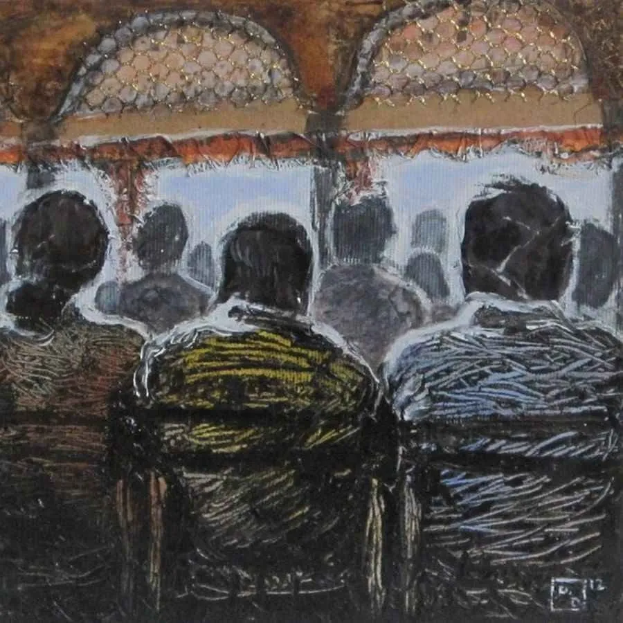 "isimsiz" eseri DELYANA DİMİTROVA tarafından 20x20 cm ölçülerinde yapılmıştır.