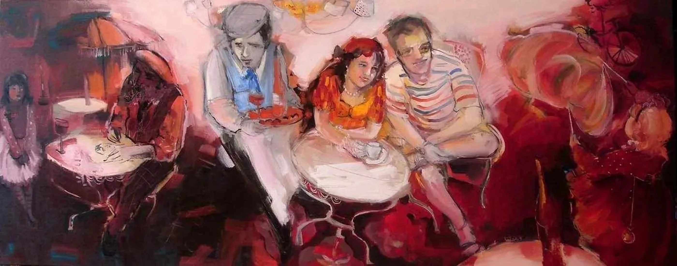 "Paris Rüyası" eseri PERUZE HAMURCU tarafından 2011 yılında 60x150 cm ölçülerinde Tuval üzeri yağlı boya tekniği ile yapılmıştır.