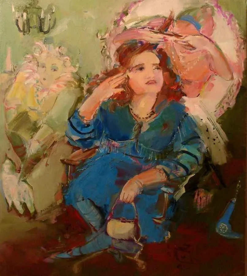 yakınlaştır "Değişim" eseri PERUZE HAMURCU tarafından 2010 yılında 50x45 cm ölçülerinde Tuval üzeri yağlı boya tekniği ile yapılmıştır.