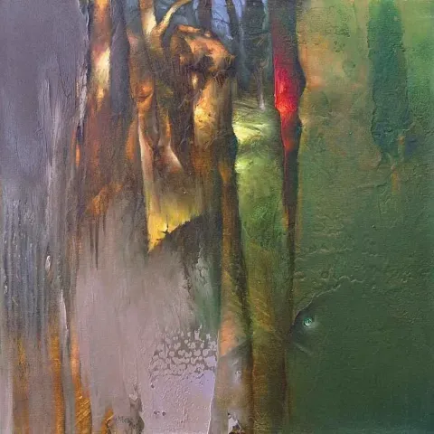 SERDAR LEBLEBİCİ — “isimsiz seri”, 2011 "isimsiz seri" eseri SERDAR LEBLEBİCİ tarafından 2011 yılında 50x50 cm ölçülerinde Tuval üzeri yağlı boya tekniği ile yapılmıştır.
