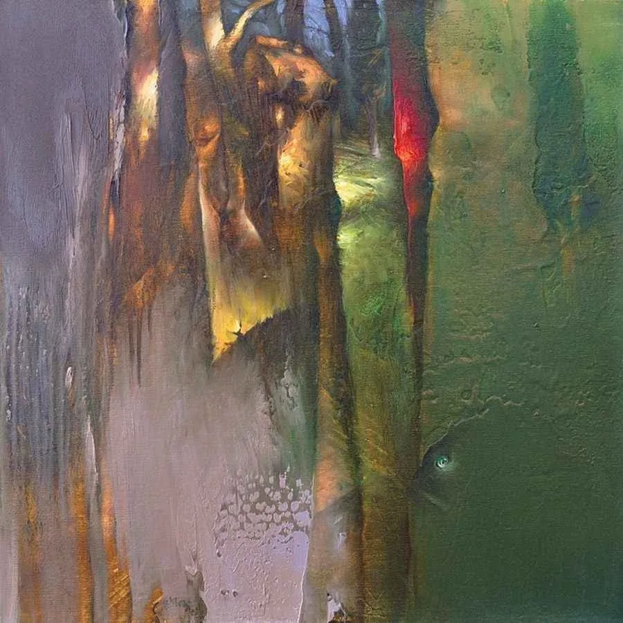 yakınlaştır "isimsiz seri" eseri SERDAR LEBLEBİCİ tarafından 2011 yılında 50x50 cm ölçülerinde Tuval üzeri yağlı boya tekniği ile yapılmıştır.