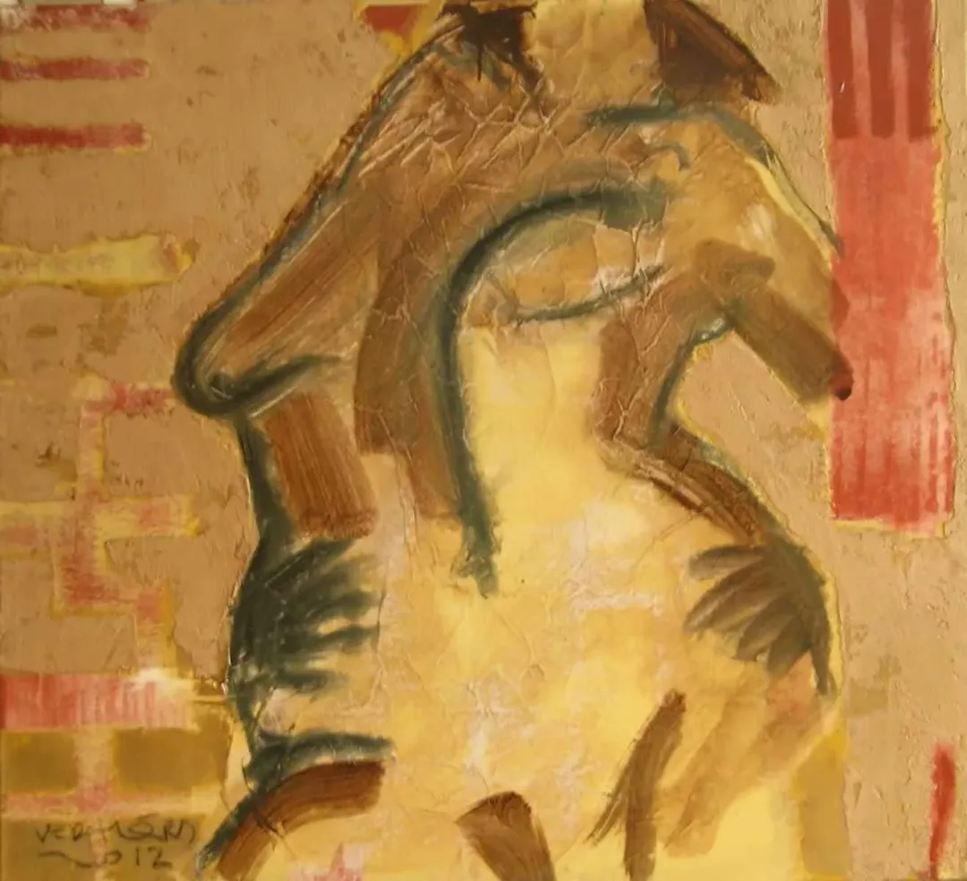 yakınlaştır "isimsiz" eseri VEDAT ÖRS tarafından 2012 yılında 100x110 cm ölçülerinde Tuval üzeri karışık teknik tekniği ile yapılmıştır.