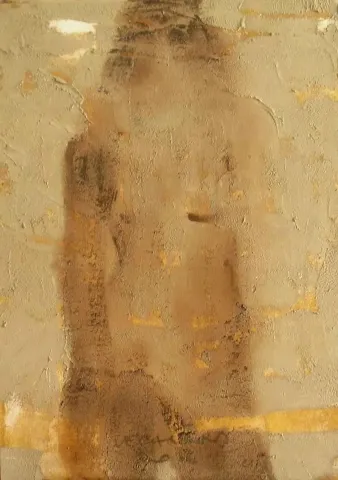 VEDAT ÖRS — “isimsiz”, 2012 "isimsiz" eseri VEDAT ÖRS tarafından 2012 yılında 70x50 cm ölçülerinde Tuval üzeri karışık teknik tekniği ile yapılmıştır.