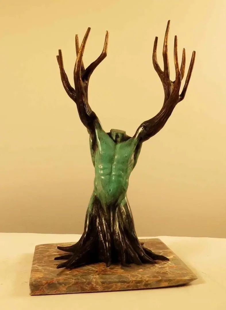 yakınlaştır "Male Tree" eseri ALEXANDER DAVİDOV tarafından 2013 yılında 40x24x20 cm ölçülerinde Bronz tekniği ile yapılmıştır.