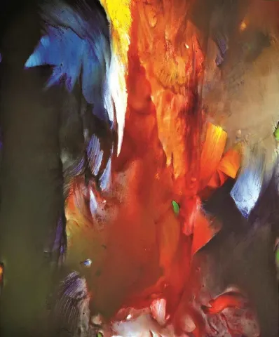 SERDAR LEBLEBİCİ — “isimsiz”, 2013 "isimsiz" eseri SERDAR LEBLEBİCİ tarafından 2013 yılında 150x124 cm ölçülerinde Tuval üzeri yağlı boya tekniği ile yapılmıştır.