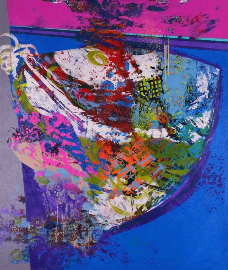 ENGİN KORKMAZ — “isimsiz”, 2013 "isimsiz" eseri ENGİN KORKMAZ tarafından 2013 yılında 150x126 cm ölçülerinde Tuval üzeri akrilik boya tekniği ile yapılmıştır.