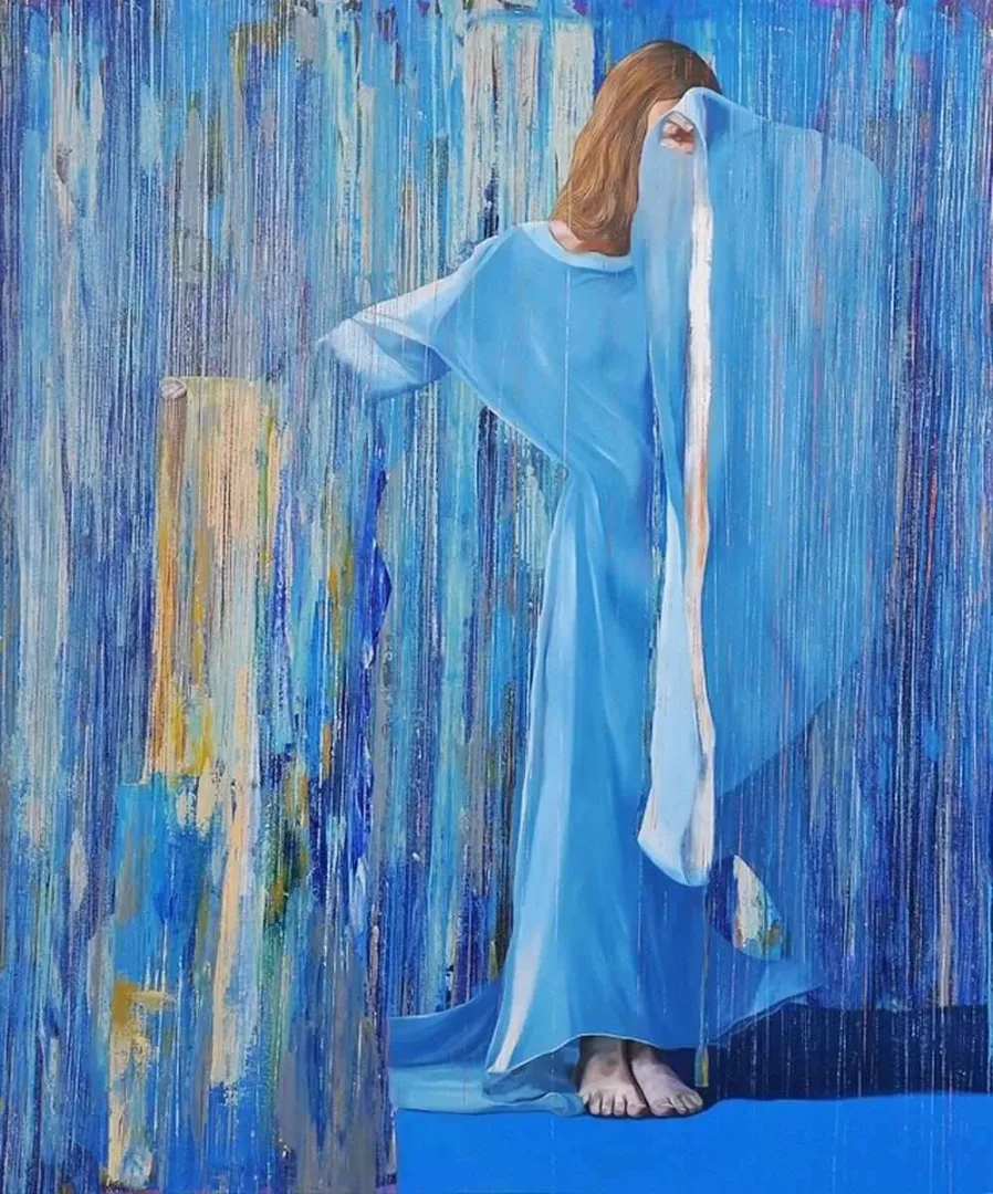ÜMİT TÜRK — “isimsiz”, 2013 "isimsiz" eseri ÜMİT TÜRK tarafından 2013 yılında 150x126 cm ölçülerinde Tuval üzeri yağlı boya tekniği ile yapılmıştır.