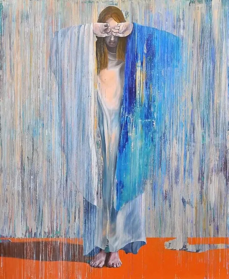 ÜMİT TÜRK — “isimsiz”, 2013 "isimsiz" eseri ÜMİT TÜRK tarafından 2013 yılında 150x126 cm ölçülerinde Tuval üzeri yağlı boya tekniği ile yapılmıştır.