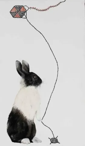 ARZU EŞ — “Oyuncak Serisi”, 2013 "Oyuncak Serisi" eseri ARZU EŞ tarafından 2013 yılında 30x50 cm ölçülerinde Tuval üzeri yağlı boya tekniği ile yapılmıştır.