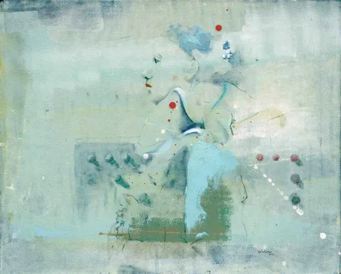LEVENT OYLUÇTARHAN — “isimsiz”, 2012 "isimsiz" eseri LEVENT OYLUÇTARHAN tarafından 2012 yılında 80x100 cm ölçülerinde Tuval üzeri yağlı boya tekniği ile yapılmıştır.