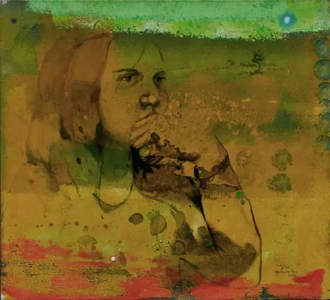 LEVENT OYLUÇTARHAN — “isimsiz”, 2012 "isimsiz" eseri LEVENT OYLUÇTARHAN tarafından 2012 yılında 50x55 cm ölçülerinde Tuval üzeri yağlı boya tekniği ile yapılmıştır.