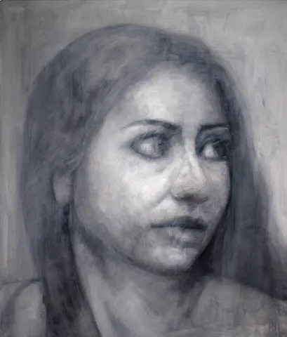 "isimsiz" eseri KEMAL TOPÇU tarafından 2013 yılında 160x135 cm ölçülerinde Tuval üzeri yağlı boya tekniği ile yapılmıştır.