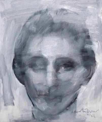 "isimsiz" eseri KEMAL TOPÇU tarafından 2012 yılında 50x40 cm ölçülerinde Tuval üzeri yağlı boya tekniği ile yapılmıştır.