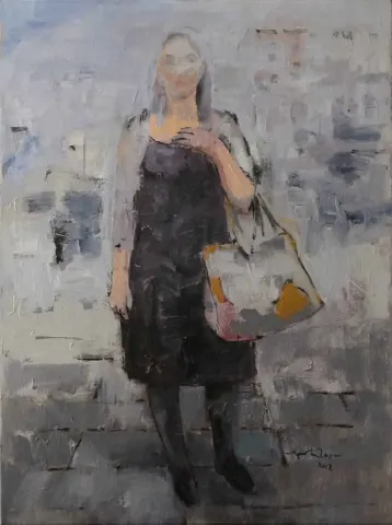 KEMAL TOPÇU — “isimsiz”, 2012 "isimsiz" eseri KEMAL TOPÇU tarafından 2012 yılında 80x60 cm ölçülerinde Tuval üzeri yağlı boya tekniği ile yapılmıştır.