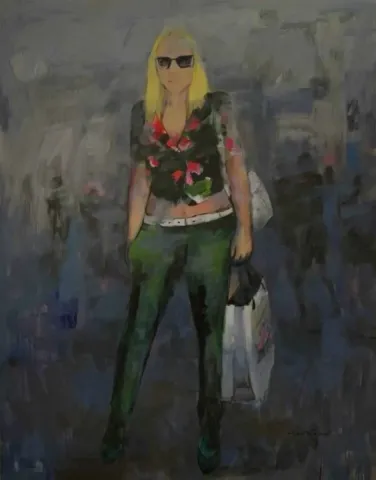 KEMAL TOPÇU — “isimsiz”, 2013 "isimsiz" eseri KEMAL TOPÇU tarafından 2013 yılında 140x110 cm ölçülerinde Tuval üzeri akrilik boya tekniği ile yapılmıştır.