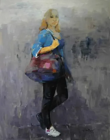 "isimsiz" eseri KEMAL TOPÇU tarafından 2013 yılında 140x110 cm ölçülerinde Tuval üzeri akrilik boya tekniği ile yapılmıştır.