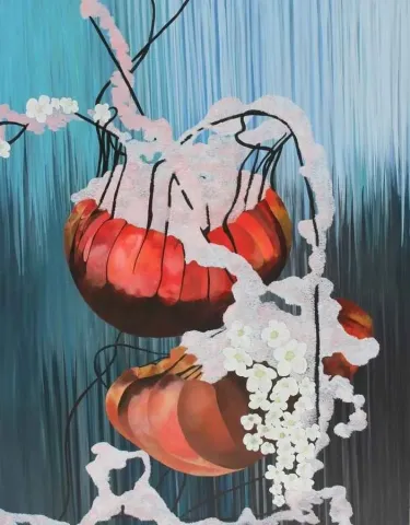 MEHMET YILDIRIM — “146x114” "146x114" eseri MEHMET YILDIRIM tarafından 99x75 cm ölçülerinde yapılmıştır.