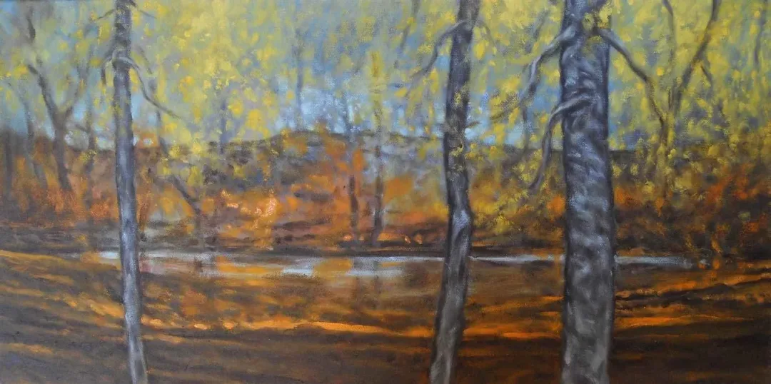 yakınlaştır "Görünüm" eseri CELALETTİN TANDOĞDU tarafından 2013 yılında 30x60 cm ölçülerinde Tuval üzeri yağlı boya tekniği ile yapılmıştır.