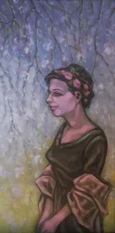 "Bahar Dalı" eseri CELALETTİN TANDOĞDU tarafından 2012 yılında 40x20 cm ölçülerinde Tuval üzeri yağlı boya tekniği ile yapılmıştır.