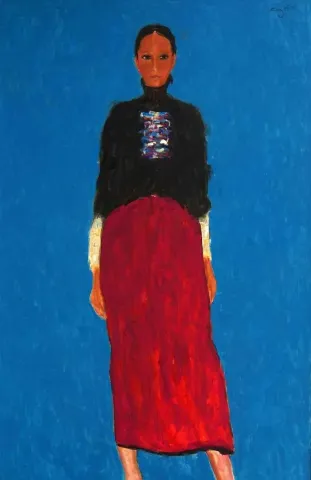 CENGİZ SAVAŞ — “Untitled”, 2012 "İsimsiz" eseri CENGİZ SAVAŞ tarafından 2012 yılında 200x130 cm ölçülerinde Tuval üzeri yağlı boya tekniği ile yapılmıştır.