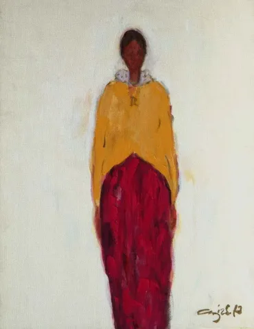 "İsimsiz" eseri CENGİZ SAVAŞ tarafından 2012 yılında 45x35 cm ölçülerinde Tuval üzeri yağlı boya tekniği ile yapılmıştır.
