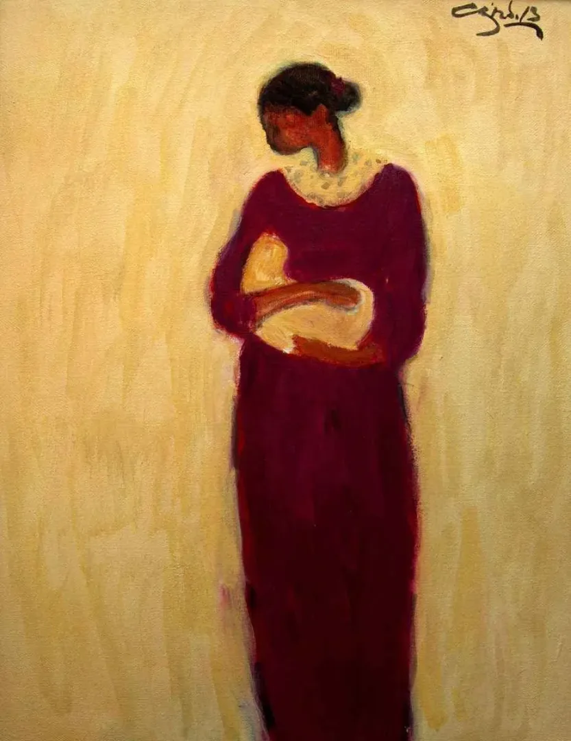 "İsimsiz" eseri CENGİZ SAVAŞ tarafından 2012 yılında 45x35 cm ölçülerinde Tuval üzeri yağlı boya tekniği ile yapılmıştır.