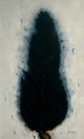 "İsimsiz" eseri CENGİZ SAVAŞ tarafından 2012 yılında 200x123 cm ölçülerinde Tuval üzeri yağlı boya tekniği ile yapılmıştır.
