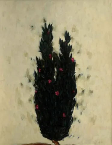 "İsimsiz" eseri CENGİZ SAVAŞ tarafından 2012 yılında 190x147 cm ölçülerinde Tuval üzeri yağlı boya tekniği ile yapılmıştır.