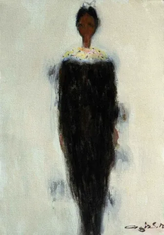 "İsimsiz" eseri CENGİZ SAVAŞ tarafından 2012 yılında 35x25 cm ölçülerinde Tuval üzeri yağlı boya tekniği ile yapılmıştır.