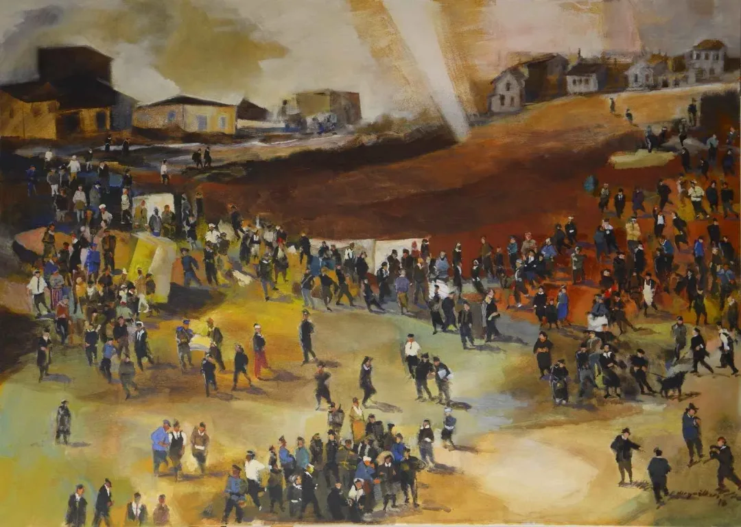 yakınlaştır "House of the Rising Sun" eseri DERYA ÜLKER tarafından 2012 yılında 116x140 cm ölçülerinde Tuval üzeri akrilik boya tekniği ile yapılmıştır.