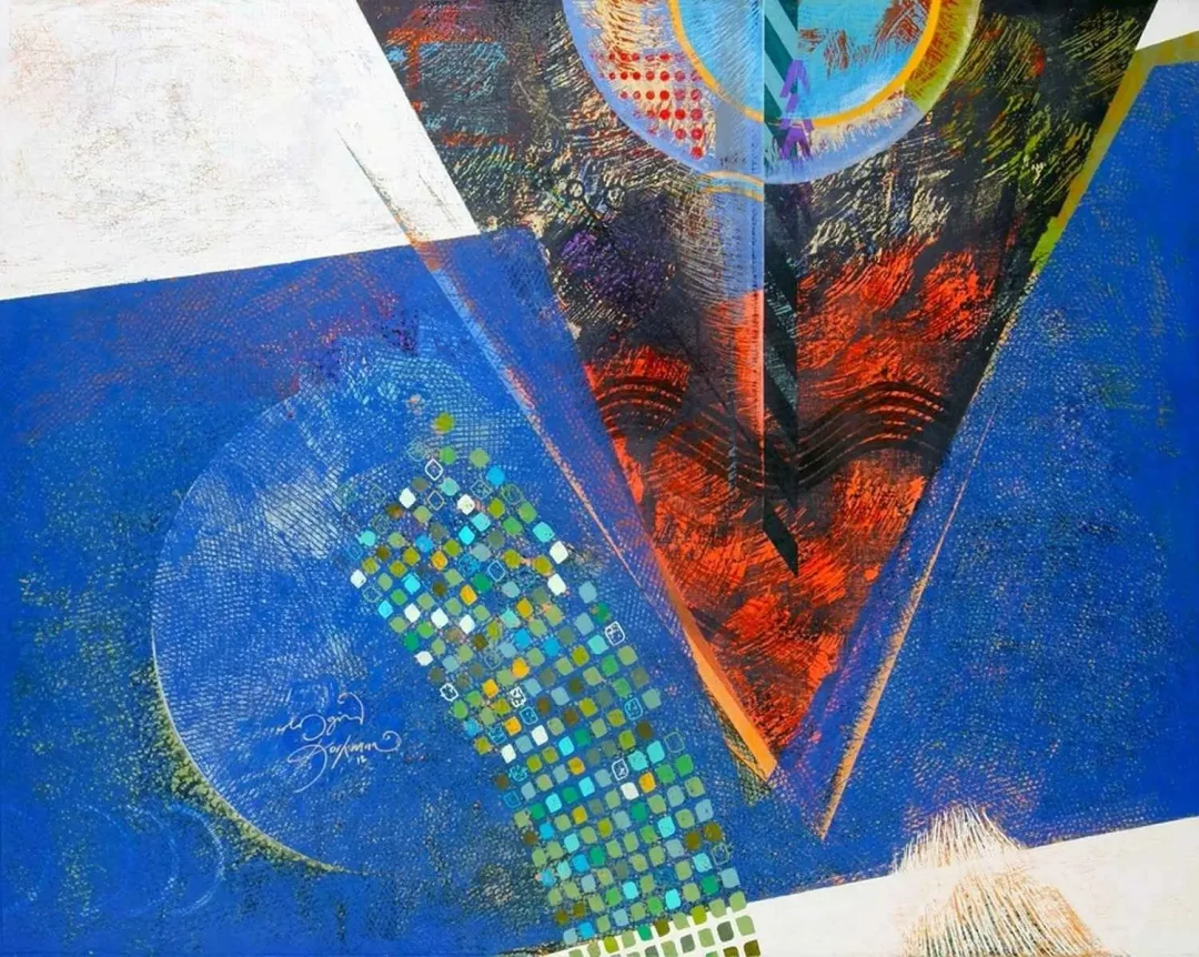 ENGİN KORKMAZ — “isimsiz”, 2012 "isimsiz" eseri ENGİN KORKMAZ tarafından 2012 yılında 105x135 cm ölçülerinde Tuval üzeri akrilik boya tekniği ile yapılmıştır.