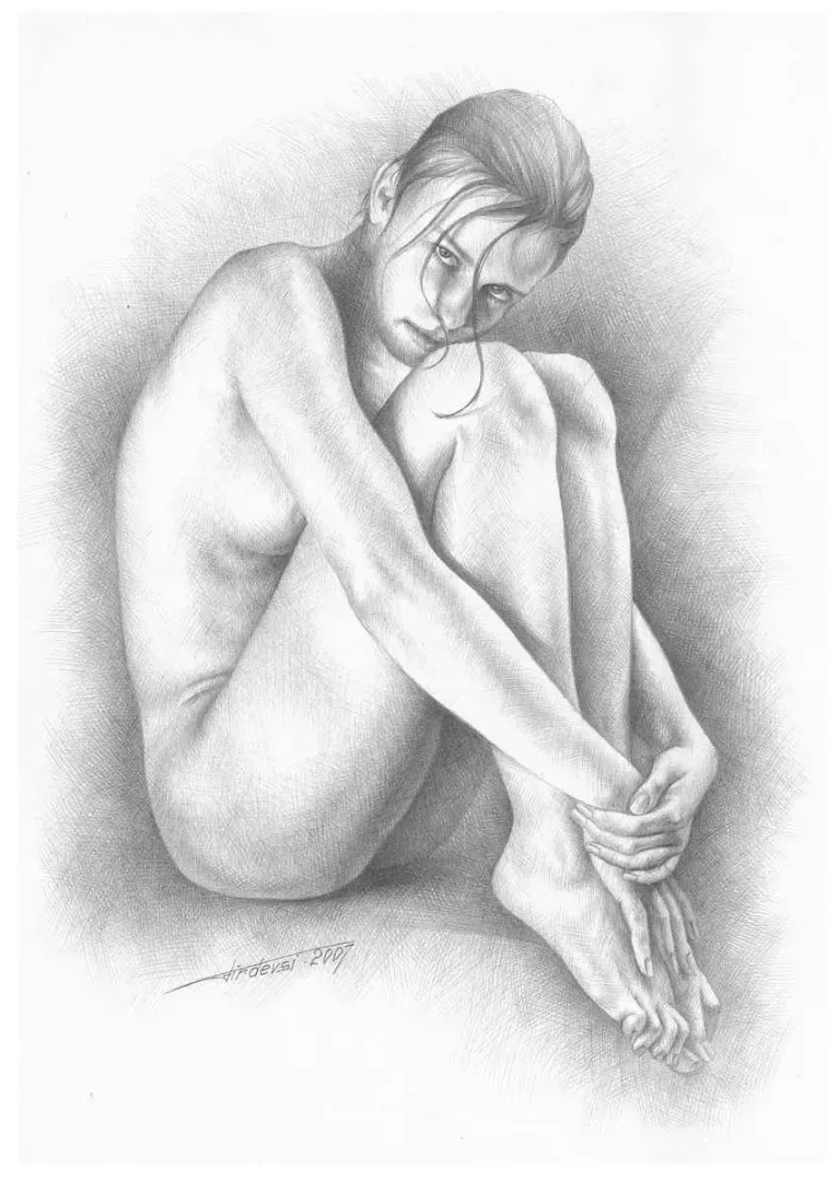 yakınlaştır "isimsiz" eseri FİRDEVSİ FEYZULLAH tarafından 2013 yılında 21x30 cm ölçülerinde Karakalem tekniği ile yapılmıştır.