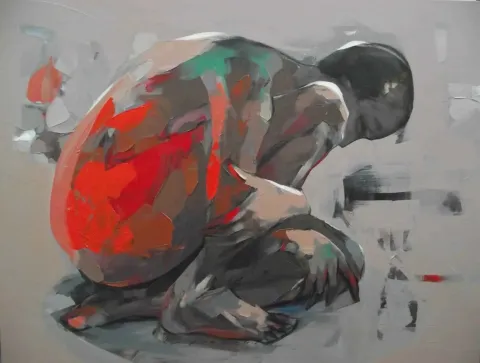 HAKAN ERASLAN tarafından 2013 yılında 65x86 cm ölçülerinde Tuval üzeri yağlı boya tekniği ile yapılmıştır.