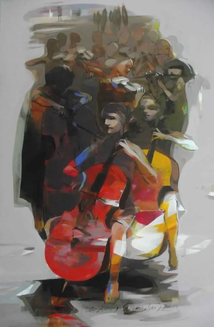 HAKAN ERASLAN — “isimsiz”, 2013 "isimsiz" eseri HAKAN ERASLAN tarafından 2013 yılında 110x70 cm ölçülerinde Tuval üzeri yağlı boya tekniği ile yapılmıştır.