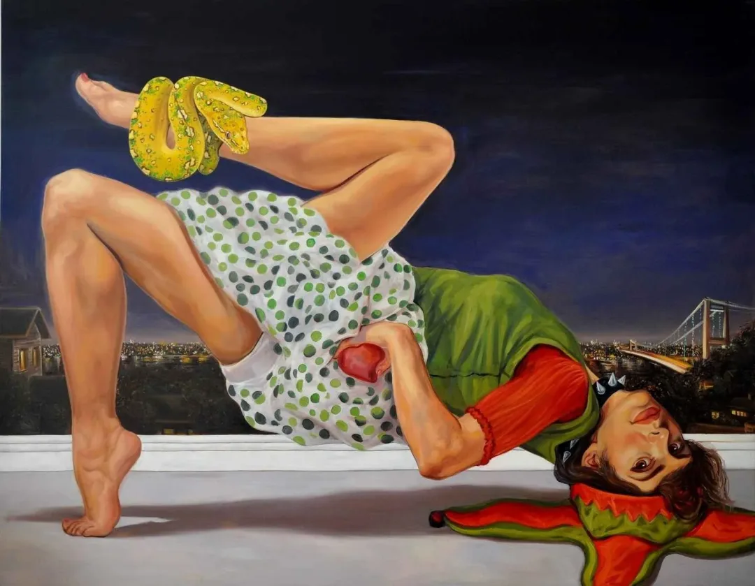 "isimsiz" eseri HATİCE BERRAK ÇİÇE tarafından 2012 yılında 180x230 cm ölçülerinde Tuval üzeri yağlı boya tekniği ile yapılmıştır.