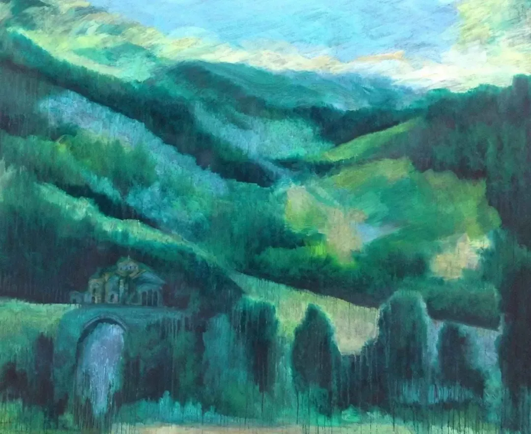 NURHİLAL HARSA — “isimsiz”, 2013 "isimsiz" eseri NURHİLAL HARSA tarafından 2013 yılında 116x140 cm ölçülerinde Tuval üzeri yağlı boya tekniği ile yapılmıştır.