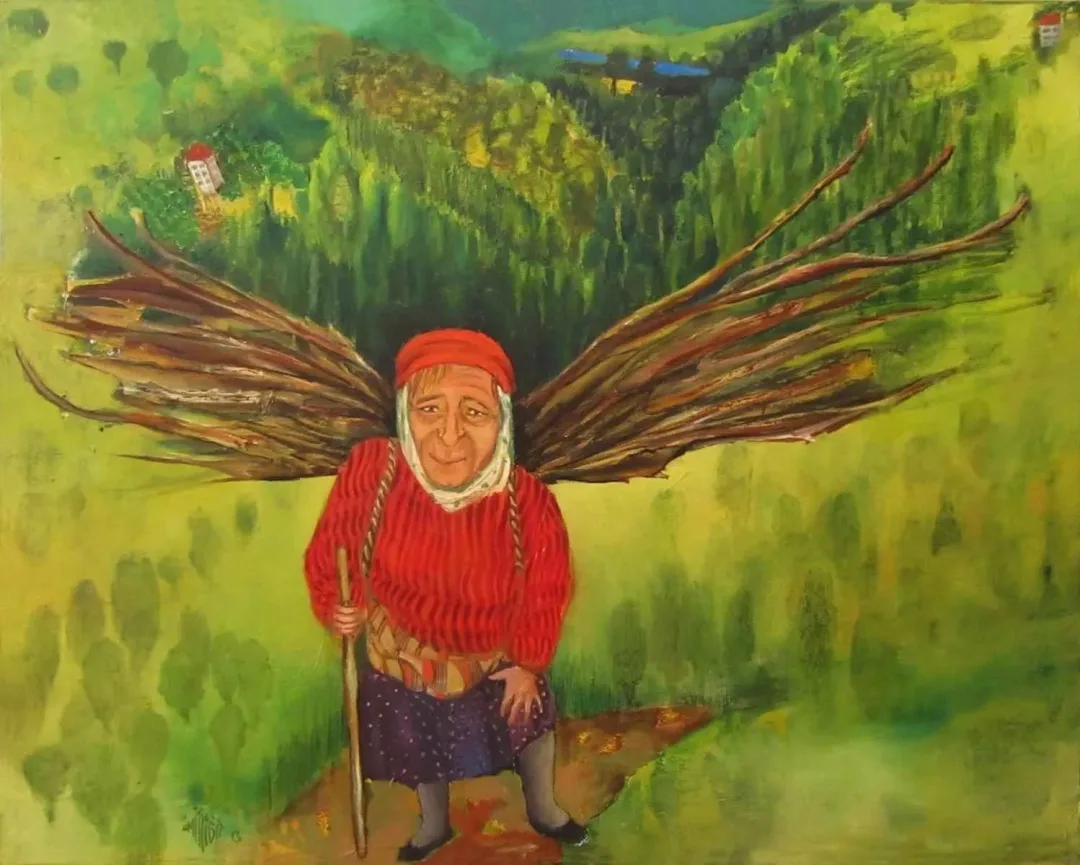 "isimsiz" eseri ÜMİT YİĞİT tarafından 2013 yılında 72x93 cm ölçülerinde Tuval üzeri yağlı boya tekniği ile yapılmıştır.