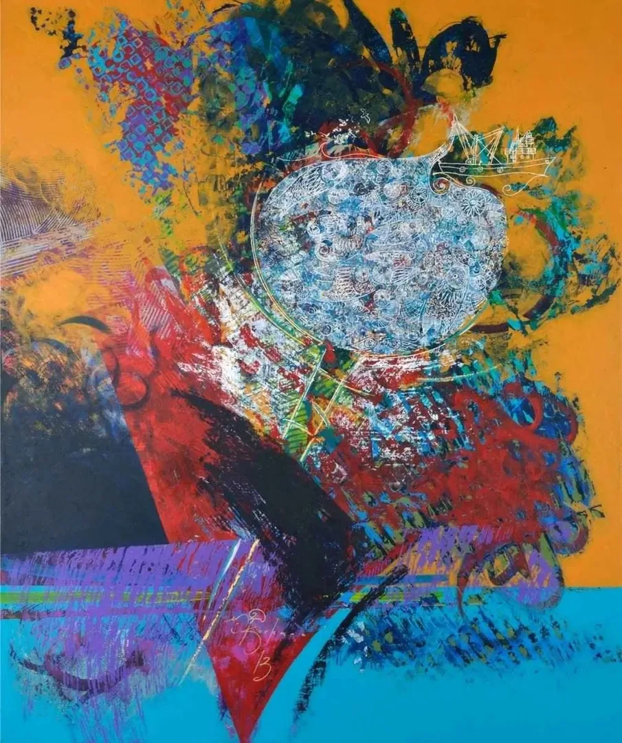 yakınlaştır "isimsiz" eseri ENGİN KORKMAZ tarafından 2013 yılında 140x116 cm ölçülerinde Tuval üzeri yağlı boya tekniği ile yapılmıştır.
