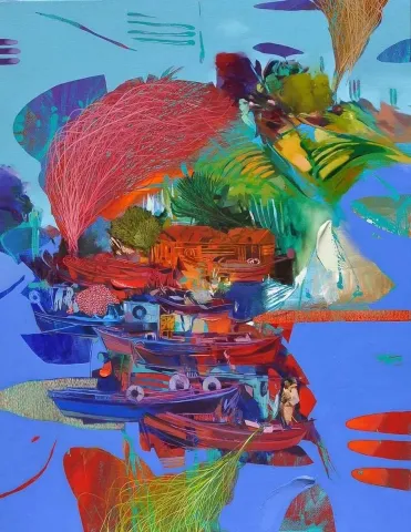 "isimsiz" eseri HAKAN ESMER tarafından 2013 yılında 93x72 cm ölçülerinde Tuval üzeri yağlı boya tekniği ile yapılmıştır.