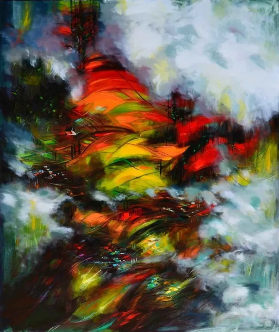 yakınlaştır "isimsiz" eseri EKREM KUTLU tarafından 2013 yılında 140x116 cm ölçülerinde Tuval üzeri yağlı boya tekniği ile yapılmıştır.