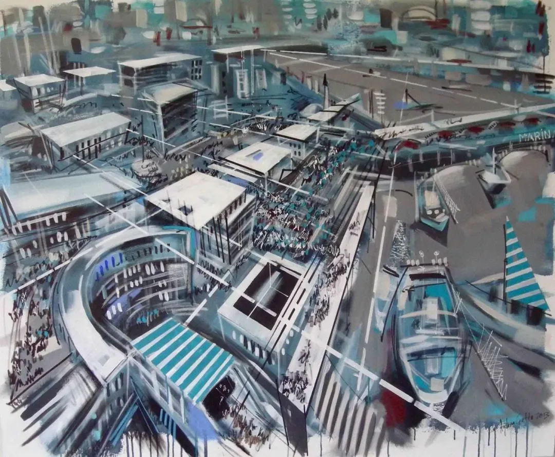 AYHAN ÇETİN — “isimsiz”, 2013 "isimsiz" eseri AYHAN ÇETİN tarafından 2013 yılında 116x140 cm ölçülerinde Tuval üzeri yağlı boya tekniği ile yapılmıştır.